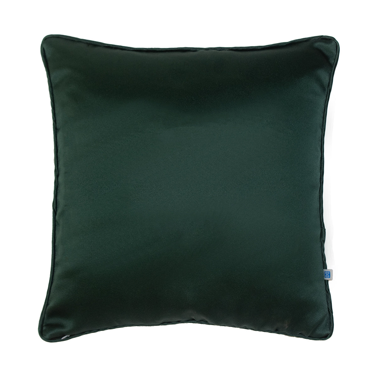 Pichwai Divine Cow Printed Green Velvet Cushion Cover 16" X 16"