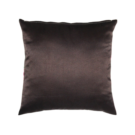 Tropical Bird Toucans Whimsy Printed Velvet Multicolour Cushion Cover 16" x 16"