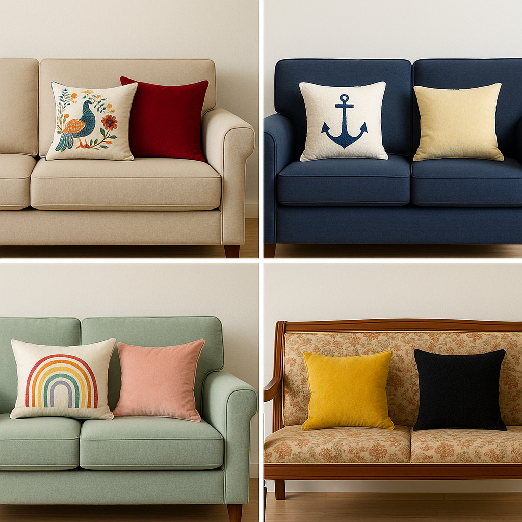 How to Choose the Right Cushion for Your Sofa Color