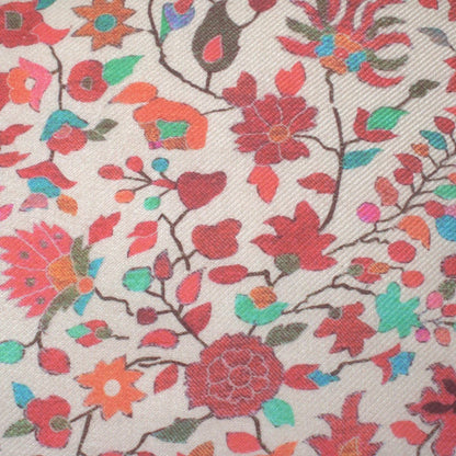 Floral Motif-PashminaCushionCover-16x16