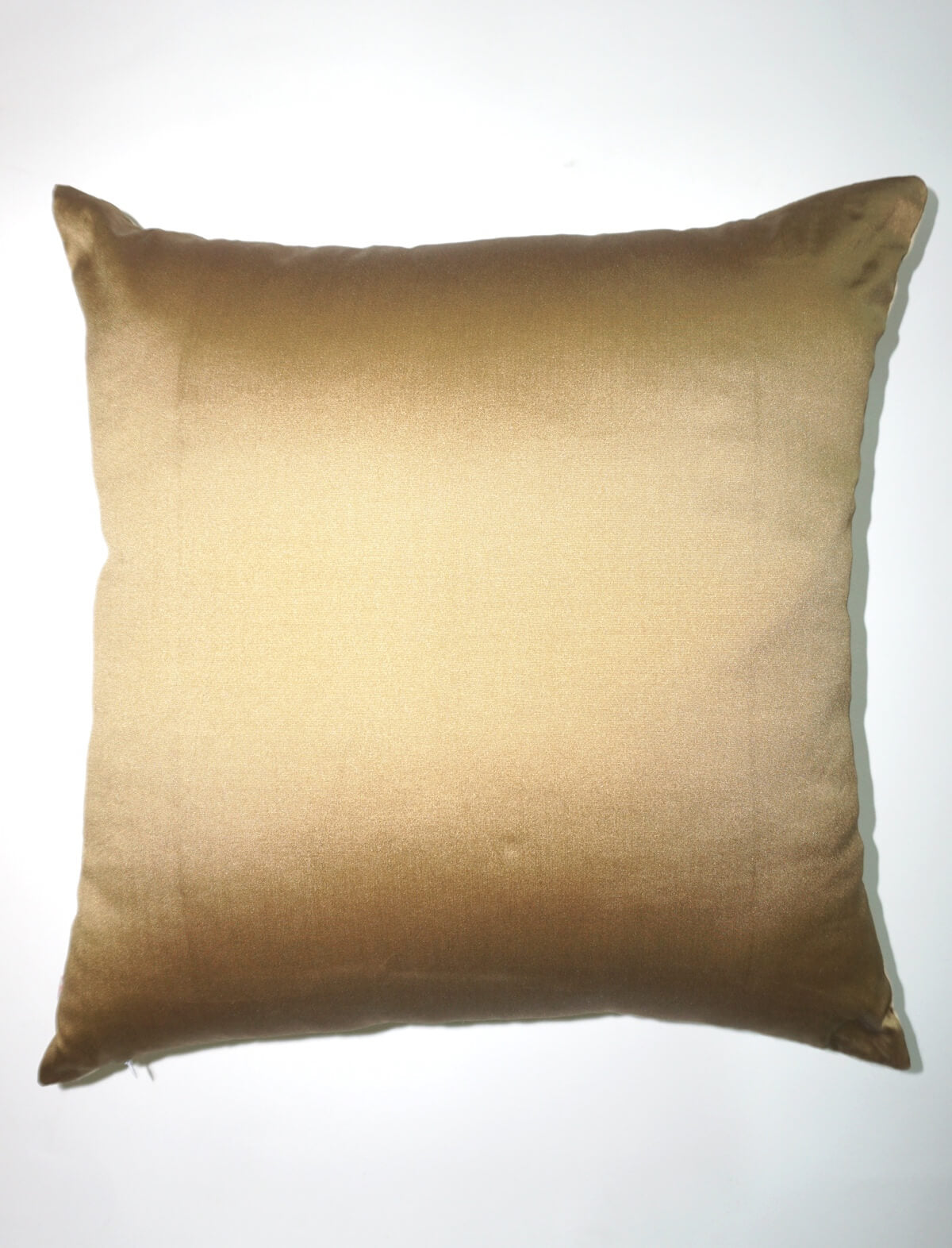 Naturally Neutral Metallic Zari Embroidery Mix N Match Cream Cushion Cover Size 16"x16"