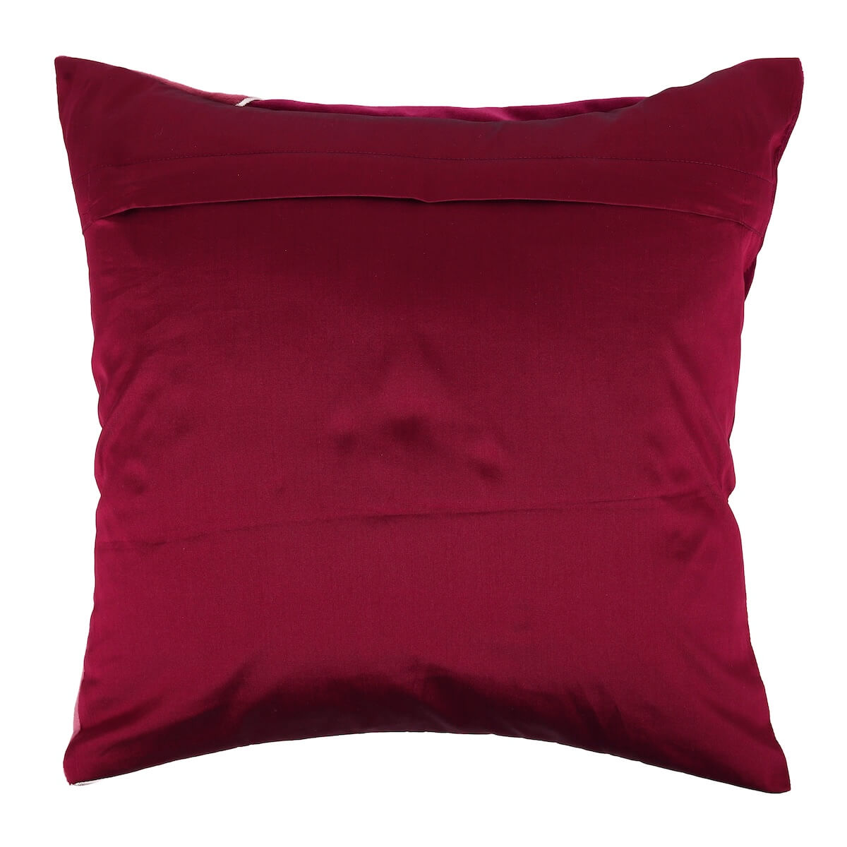 Luxury Velvet Color Block Cushion Cover - 16” x 16”